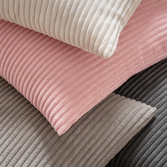 🆕 Corduroy Soft Soild Decorative Square Throw Pillow Covers Valentine Set Sofa - Picture 2 of 6
